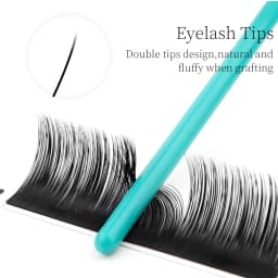 Winky Beauty Flat Lashes Extension For Professionals Ellipse Flat Lash Split Tip Profession Soft Flat Eyelash C/D/CC/DD Curl