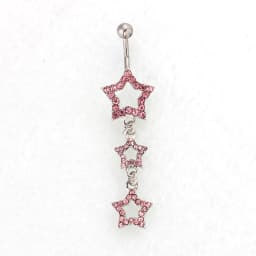 Egirl Body Piercing Blue Crystal Star Belly Button Rings Cute Korean Fashion Navel Piercing Sexy Accessories Y2K Body Jewelry