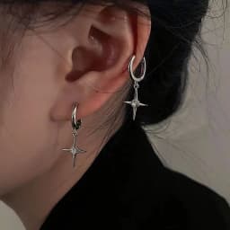 New Creative Star Earring Fashion Earrings Gifts for Women Cute Mini Little Star Earrings Holiday Jewelry