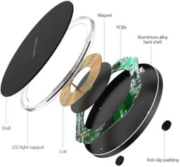 100W Wireless Charger Compatible for iPhone 15/14 Plus/14 Pro/14 Pro Max/13/13 Mini/SE 2022/12/11/X/8,Samsung S22/S21/S20 Huawei