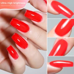 AS Rubber Base Coat UV Gel Colorful Gel Nail Polish Semi Permanent Tempered Top Coat UV LED Nail Art Manicure Nail Varnish