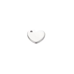 100pcs Stainless Steel Small Heart Charms for DIY Necklace Bracelet Anklet Jewelry Making Handcrafted Accessories