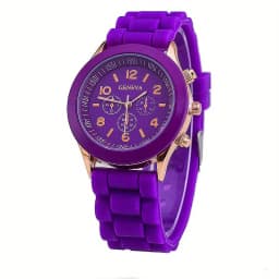 Watch Hot Sales Geneva Brand Silicone Women Watch Ladies Fashion Dress Quartz Wristwatch Female Watch montre relogio feminino