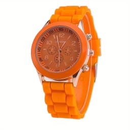 Watch Hot Sales Geneva Brand Silicone Women Watch Ladies Fashion Dress Quartz Wristwatch Female Watch montre relogio feminino