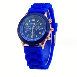 Watch Hot Sales Geneva Brand Silicone Women Watch Ladies Fashion Dress Quartz Wristwatch Female Watch montre relogio feminino