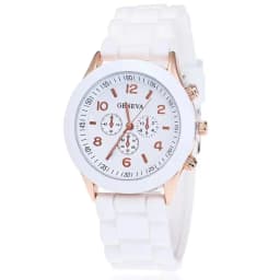 Watch Hot Sales Geneva Brand Silicone Women Watch Ladies Fashion Dress Quartz Wristwatch Female Watch montre relogio feminino
