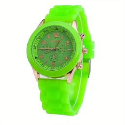 Watch Hot Sales Geneva Brand Silicone Women Watch Ladies Fashion Dress Quartz Wristwatch Female Watch montre relogio feminino