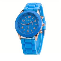 Watch Hot Sales Geneva Brand Silicone Women Watch Ladies Fashion Dress Quartz Wristwatch Female Watch montre relogio feminino