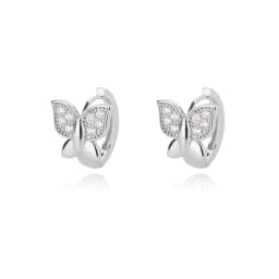 Stainless Steel Earrings For Women 2023 Trending Gold Color Butterfly Hoop Earrings New in Femme Girls Luxury Jewelry aretes