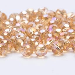 3 4 6 8mm Austria Round Crystal Beads AB Color Faceted Glass Beads Loose Spacer Bead for Jewerly Making DIY Bracelet Necklace
