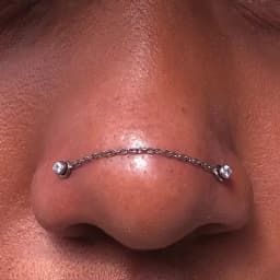 ASTM F136 Titanium Chain and Hinged Earring for EAR PIERC Ear Studs Chain Labret Lip Sling Diy Originality Body Piercing Jewelry