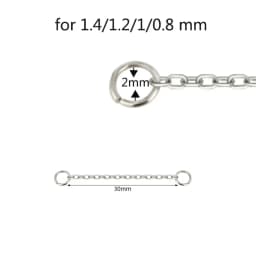 ASTM F136 Titanium Chain and Hinged Earring for EAR PIERC Ear Studs Chain Labret Lip Sling Diy Originality Body Piercing Jewelry