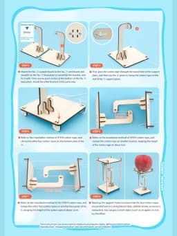 STEM Toys Science Tecnología DIY Anti Gravity Tensegrity Structure Floating Table Model Toy Physical Teaching Aid Kid Child Gift