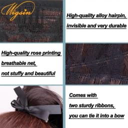WIGSIN Synthetic 32Inch Long Straight Drawstring Ponytail Clip in Hair Extension Black Blonde Hairpiece for Women