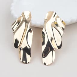 New Exaggerated Long Hanging Earrings for Women Big Twisted Metal Dangle Earrings Cool Fashion Trendy European Ear Jewelry