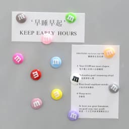 5/10/15pcs Color M Refrigerator Magnets Message Note Photo Gifts Cute Home Magnetic Sticker Stationery Magnet Fridge Decor