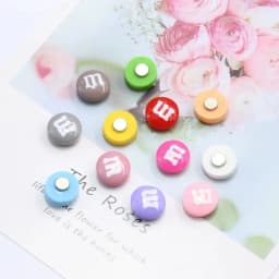 5/10/15pcs Color M Refrigerator Magnets Message Note Photo Gifts Cute Home Magnetic Sticker Stationery Magnet Fridge Decor