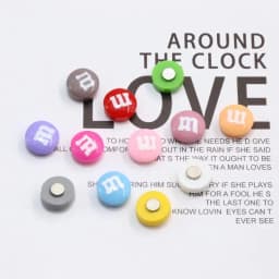 5/10/15pcs Color M Refrigerator Magnets Message Note Photo Gifts Cute Home Magnetic Sticker Stationery Magnet Fridge Decor