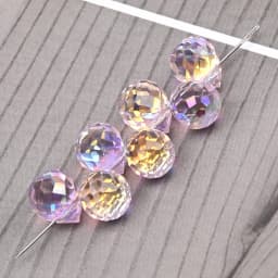 10*8mm Czech Crystal Waterdrop Beads Shiny Faceted Glass Strawberry Beads for Jewelry Making Needlework DIY Handmade Accessories