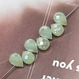 10*8mm Czech Crystal Waterdrop Beads Shiny Faceted Glass Strawberry Beads for Jewelry Making Needlework DIY Handmade Accessories
