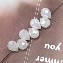 10*8mm Czech Crystal Waterdrop Beads Shiny Faceted Glass Strawberry Beads for Jewelry Making Needlework DIY Handmade Accessories