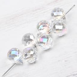 10*8mm Czech Crystal Waterdrop Beads Shiny Faceted Glass Strawberry Beads for Jewelry Making Needlework DIY Handmade Accessories