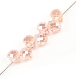 10*8mm Czech Crystal Waterdrop Beads Shiny Faceted Glass Strawberry Beads for Jewelry Making Needlework DIY Handmade Accessories