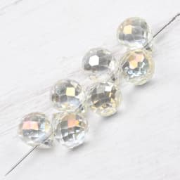 10*8mm Czech Crystal Waterdrop Beads Shiny Faceted Glass Strawberry Beads for Jewelry Making Needlework DIY Handmade Accessories