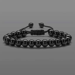 4 Styles Fashionable Malachite Bracelet, Natural Stone Beads Bracelet for Men and Women Valentine's Day Gift