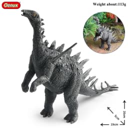 Oenux Jurassic Dinosaurs Indominus Rex Mosasaurus Saichania Dilophosauridae Spinosaurus Model Action Figures Collection Kid Toy
