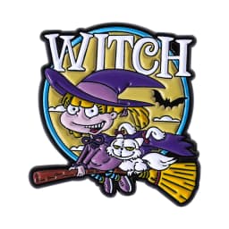 Naughty Cool Girl Enamel Pins Custom Yellow Haired Girl Brooches Lapel Badges Cartoon Funny Jewelry Gift for Friends