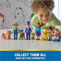 Original Paw Patrol Mayor Goodway Chickaletta Humdinger Danny Yumi Captain Turbot Chase Hero Figure Set Boys Girls Children Toy