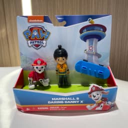 Original Paw Patrol Mayor Goodway Chickaletta Humdinger Danny Yumi Captain Turbot Chase Hero Figure Set Boys Girls Children Toy