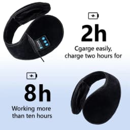 Wireless Ear muffs Bluetooth Headphones Earmuffs Winter Earplug Casual Cap Sports riding warmer Earmuff men women music Earphone
