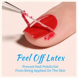 AWStorG 15ML Peel Off Latex Nail Polish Liquid Protect Anti-spill Fast Dry Odor-free Nail Edge Skin Care Protector For Nail Art