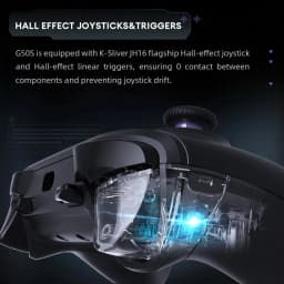 THUNDEROBOT G50S Wireless Gaming Controller Hall Effect Joystick Triggers Gamepad 1000Hz Polling Rate For Switch PC Android IOS