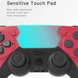 GAMINJA New Wireless Gamepad P48 with Six Axis Gyroscope Game Controller For PS4 PS3 Console Dual Vibration PC Joystick
