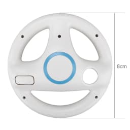 Color Game Racing Steering Wheel for Nintendo Wii Remote Controller Racing Wheel for Wii Kart Racing Games Controller