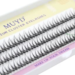 MUYD High Quality Makeup V-Shaped Eyelashes Encrypted False Eyelashes Natural And Soft Dovetail Extension False Eyelashes