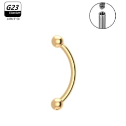 1/5/50pcs G23 Titanium ASTM-F136 Piercings Eyebrow Zircon Earring Internal Thread Eyebrow Body Jewelry Wholesale