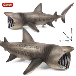 Oenux Ocean Animals Action Figures Sealife Shark Whare Megalodon Model Figurines PVC Home Decoration Kid Cognitive Education Toy