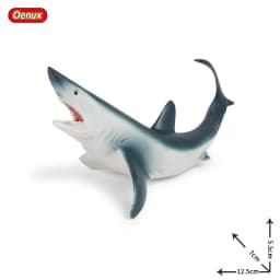 Oenux Ocean Animals Action Figures Sealife Shark Whare Megalodon Model Figurines PVC Home Decoration Kid Cognitive Education Toy