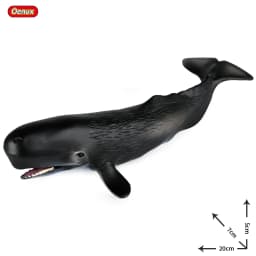 Oenux Ocean Animals Action Figures Sealife Shark Whare Megalodon Model Figurines PVC Home Decoration Kid Cognitive Education Toy
