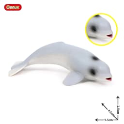 Oenux Ocean Animals Action Figures Sealife Shark Whare Megalodon Model Figurines PVC Home Decoration Kid Cognitive Education Toy