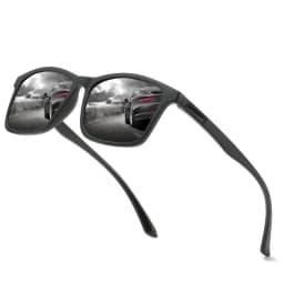 1-2PCS Luxury Men Sunglasses Fashion Vintage Square Ultra Light Frame Driving Fishing Sun Glasses For Man Eyewear