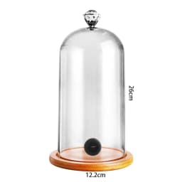 Molecular Cuisine Smoke Hood Food Grade Lid Dome Cover For Smoker Gun Accessory Smoke Infuser Cake Steak Cover Kitchen Food Dish