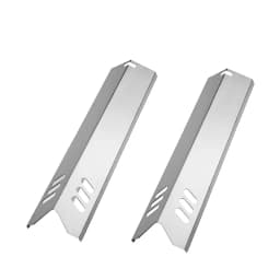 2/4 pcs Grill Heat Tents Stainless Steel Universal Grill Heat Tents for Gas Grill Burners Cover Flame Tamers Replacements