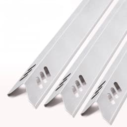 2/4 pcs Grill Heat Tents Stainless Steel Universal Grill Heat Tents for Gas Grill Burners Cover Flame Tamers Replacements