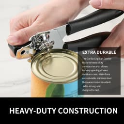 Manual Can Opener Stainless Steel Bottle Openers Professional Ergonomic Jars Tin Opener for Cans Kitchen Tools Accessories