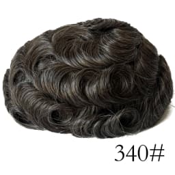 0.03mm Ultra-Thin Skin Invisible Wig Male Natural Hairline Men Capillary Prosthesis Men Toupee Human Hair System Unit Hairpiece